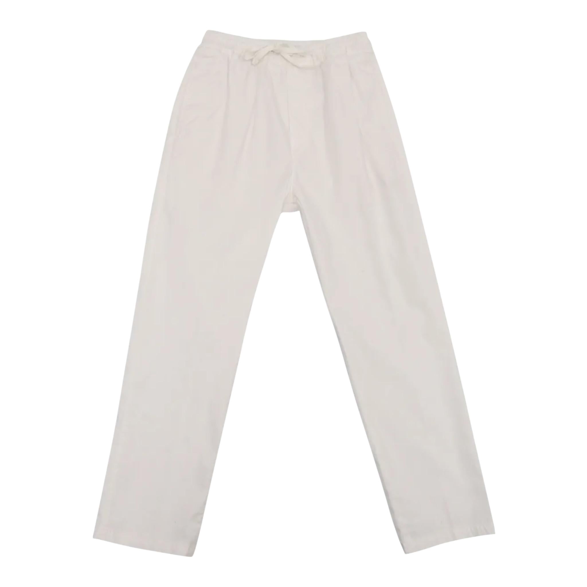 Paolo Pecora Pantalone Tinta Unita con Elastico In Vita per Bambino PP3997X PANNA PAOLO PECORA 