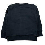 STONE ISLAND felpa chiusa girocollo tinta unita Nero per Bambino 791661320 NERO STONE ISLAND 