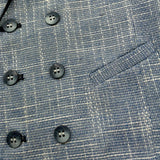 Manuel & Frank Gilet Tinta Unita con Fantasia per Bambino MF5020B AZZURRO MANUEL & FRANK 