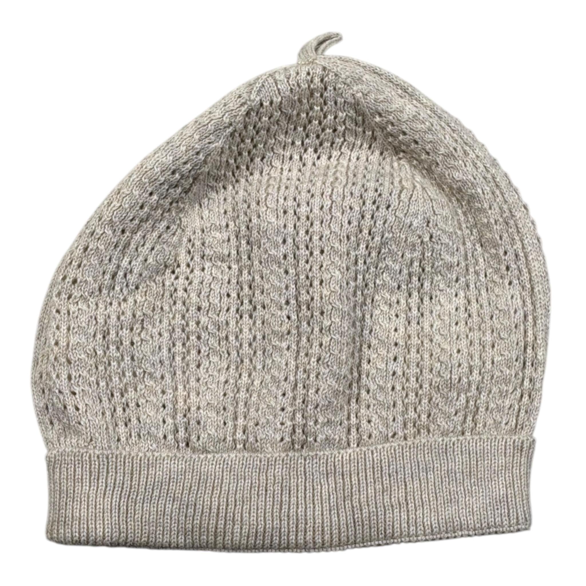 Wedoble Cappello Tinta Unita Traforato per Neonata V2506307A BEIGE WEDOBLE 