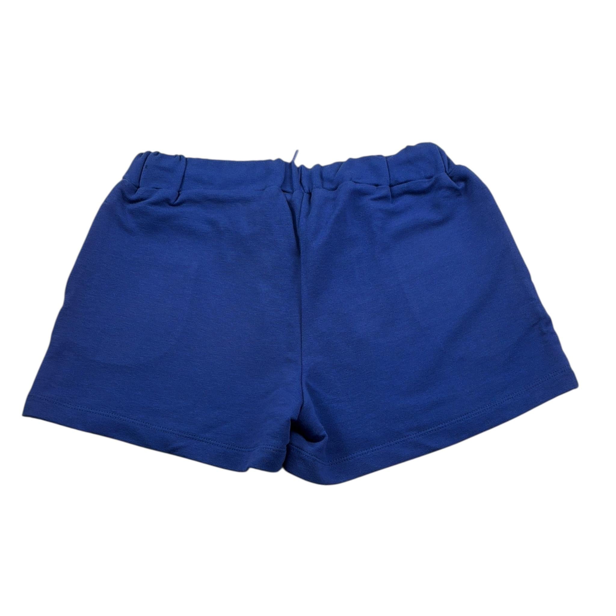Liu Jo Short Tuta tinta unita con Logo Blu per Bambina GA1124 BLU LIU JO 