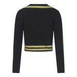 MARC ELLIS maglia tinta unita girocollo con stampa Nero per Bambina JMJSW00183X NERO MARC ELLIS 