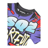 DSQUARED2 t-shirt girocollo stampa fantasia Multicolor per Bambino DQ2542J MULTICOLOR DSQUARED2 