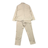 Sp1 Komplett 2-teilige Jacke-Hose Einfarbig Creme Für Jungen