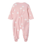 MAYORAL tutina tinta unita con stampa Rosa per Neonata 26099 ROSA MAYORAL 