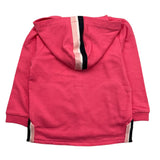 Name.It Baby Mädchen Kapuzenpullover mit Reißverschluss, einfarbig, Rosa