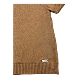 Le Bebe' Poloshirt, halbarm, einfarbig, beige, für Neugeborene