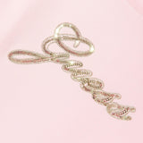 GUESS set abito tinta unita con pailettes-coulotte Rosa per Neonata A4BK01KAUH0 ROSA GUESS 