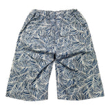 Zhoe &amp; Tobiah Einfarbige Bermudashorts mit hellblauem Muster für Jungen