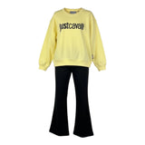 Just Cavalli Completo 2 Pezzi Felpa-Pantalone per Bambino JGP26011CF GIALLO/NERO JUST CAVALLI 