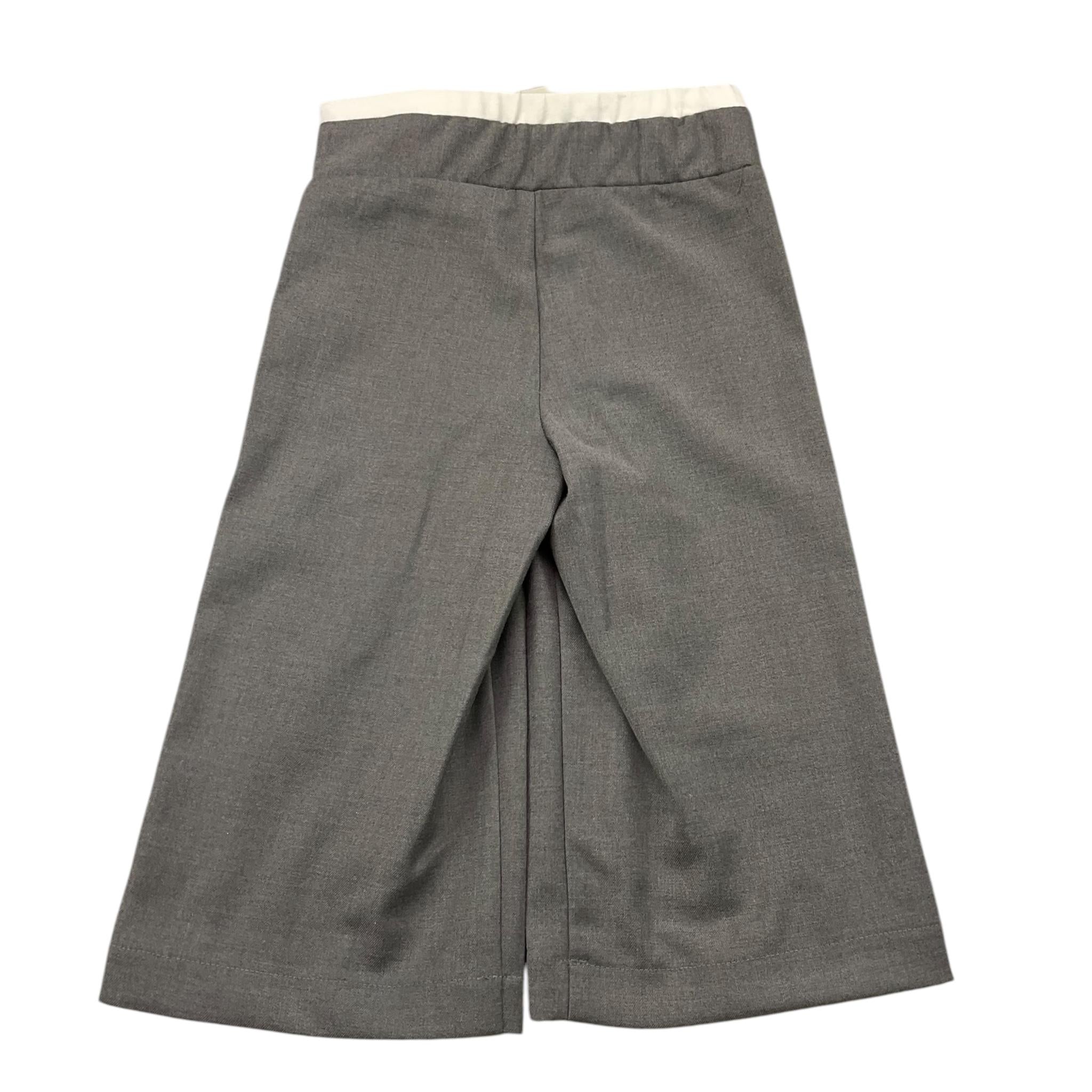 LE BEBE' pantalone modello palazzo tinta unita Grigio per Neonata LBG6084 GRIGIO LE BEBE' 