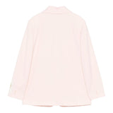 Elisabetta Franchi Giacca Tinta Unita con Logo per Bambina EFGC064 ROSA ELISABETTA FRANCHI 