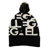 GAELLE cappello tinta unita con loghi in contrasto Nero per Bambina 2741CAP00504 NERO GAELLE 