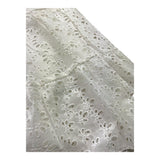 4Giveness Abito Tinta Unita Traforato per Bambina FGCG3992 BIANCO 4GIVENESS 