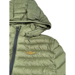 Aeronautica Militare Giubbino Tinta Unita con Cappuccio per Neonato 242AB001AN VERDE AERONAUTICA MILITARE 