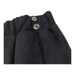 MARC ELLIS pantalone tinta unita in camoscio Nero per Bambina JMJPT00240 NERO MARC ELLIS 