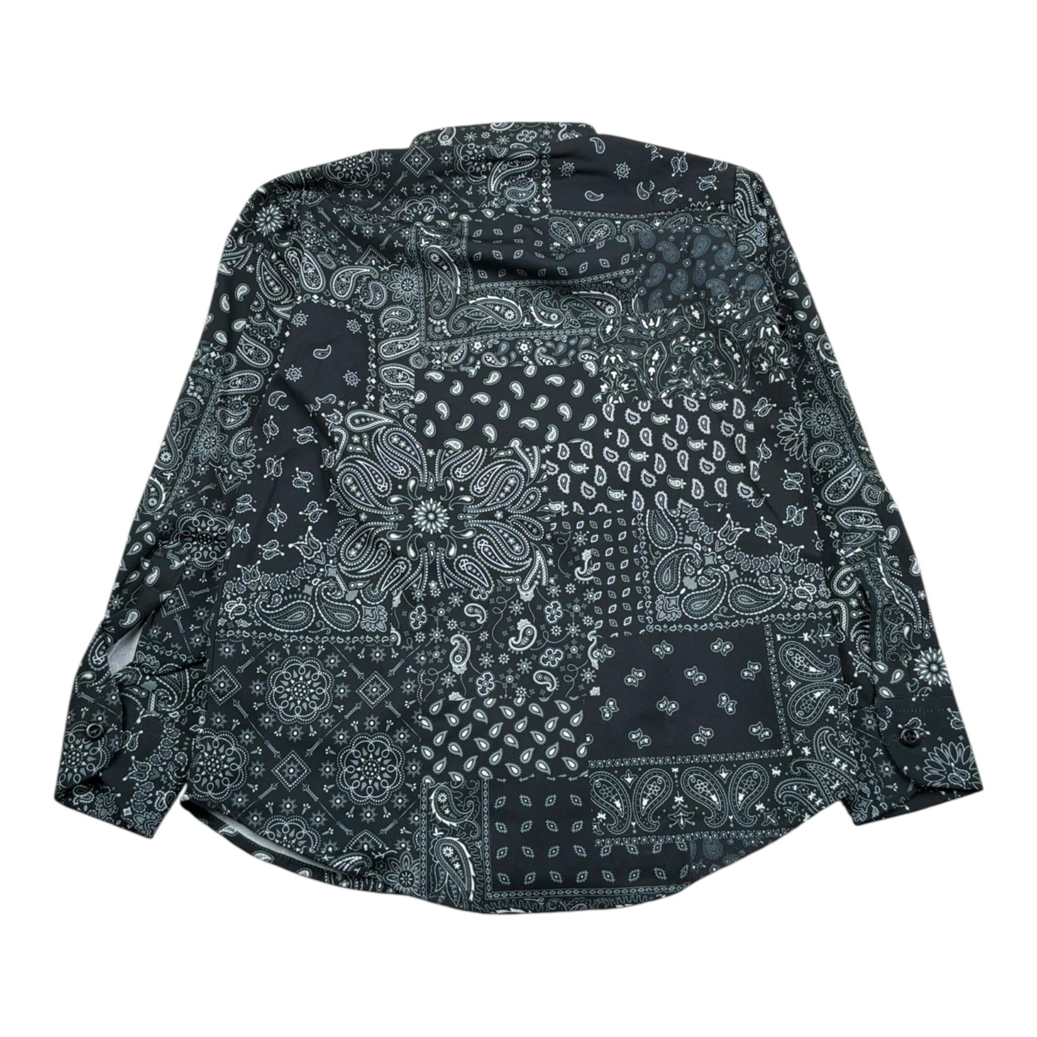Numbers Camicia tinta unita con Fantasia Nero per Bambino 2462 NERO NUMBERS 