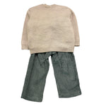 BARCELLINO completo 3 pezi maglia-pantalone-camicia Beige per Neonato 1154077 BEIGE BARCELLINO 