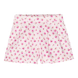 Simonetta Short Einfarbig Blumenmuster Rosa für Baby Mädchen