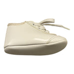 Cuquito Scarpina Tinta Unita con Lacci per Neonato 50116 PANNA CUQUITO 