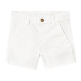Mayoral Bermuda Tinta Unita con Girovita Regolabile per Neonato 2077 BIANCO MAYORAL 
