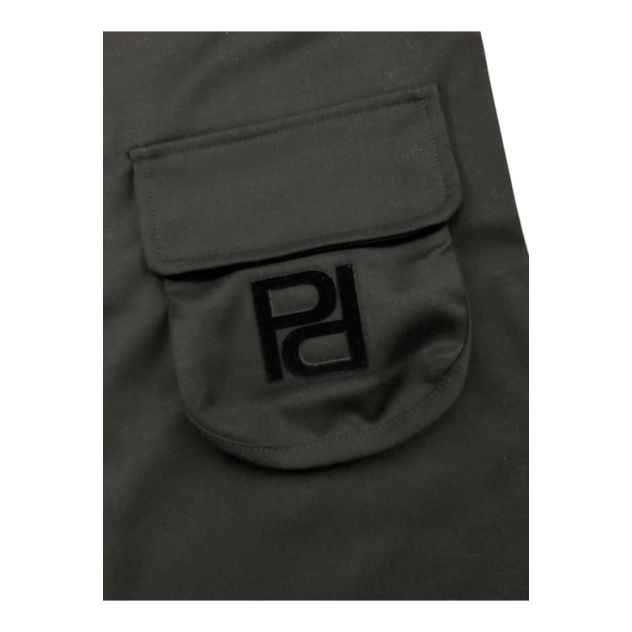 PINKO pantalone tinta unita con tasconi Nero per Bambina F4PIJGPA106 NERO PINKO 