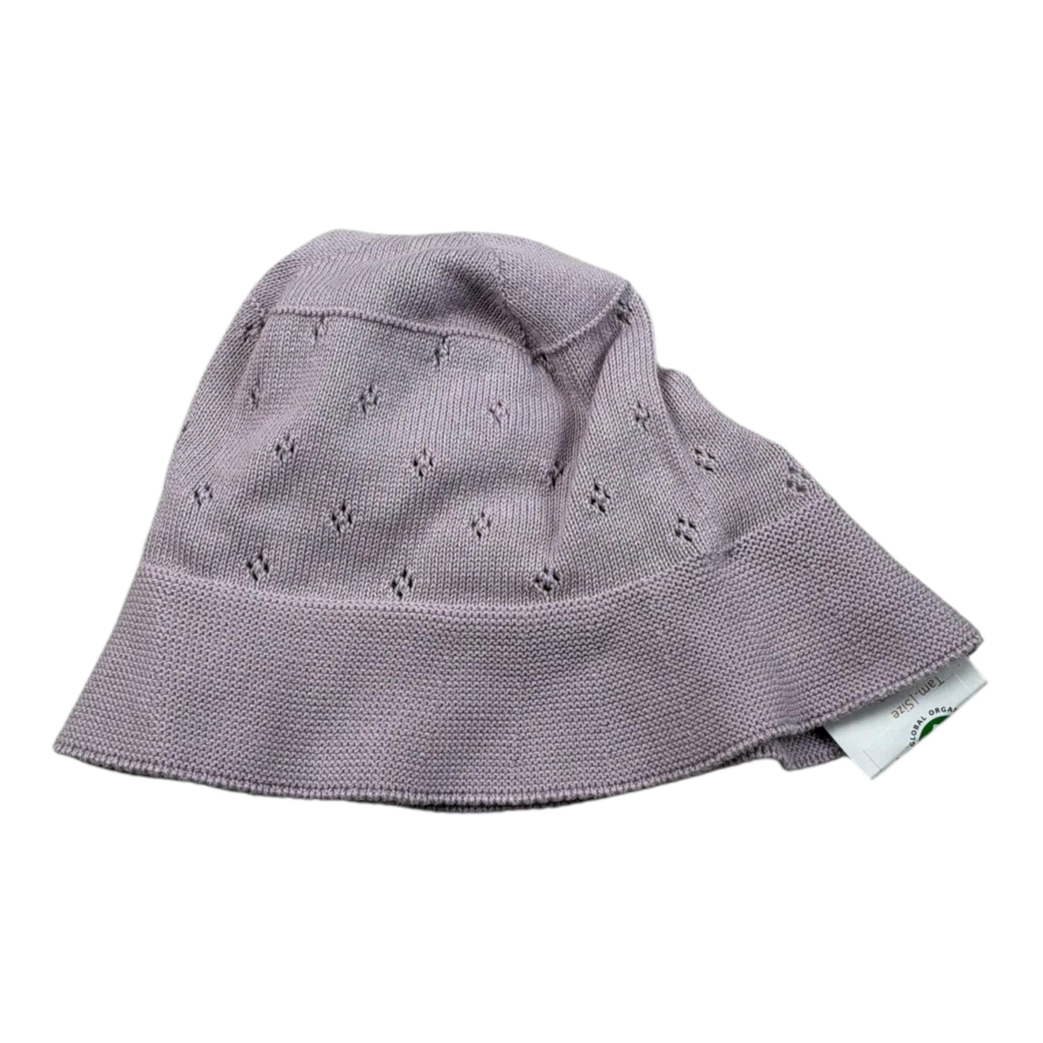Wedoble Cappello Tinta Unita con Trafori per Neonata V2505347A LILLA WEDOBLE 