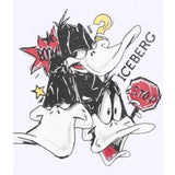 Iceberg T-Shirt Girocollo Tinta Unita con Stampa per Bambino TSICE5107J BIANCO ICEBERG 