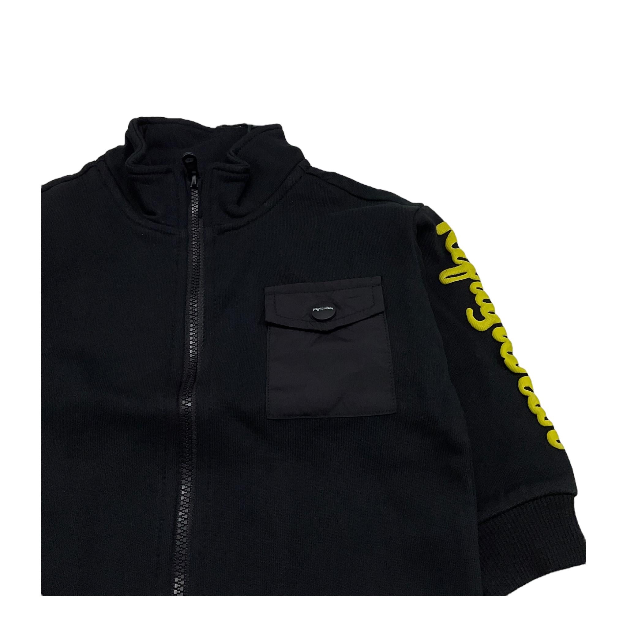 REFRIGIWEAR completo 2pz felpa-pantalone Nero per Neonato RWN808X NERO REFRIGIWEAR 