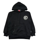 Just Cavalli Felpa Chiusa con Cappuccio Tinta Unita per Bambina JBP26132FE NERO JUST CAVALLI 