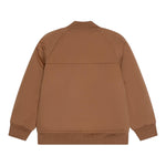 Tommy Hilfiger Giubbino Tinta Unita con Zip E Logo per Bambino KB0KB09363 MARRONE TOMMY HILFIGER 