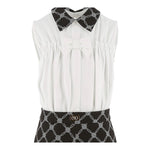 Elisabetta Franchi Tuta Giromanica Bicolore per Bambina EFTA100XX BIANCO/NERO ELISABETTA FRANCHI 