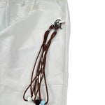 Never Too Pantalone tinta unita con Elastico In Vita Bianco per Bambino NT1567RX BIANCO NEVER TOO 