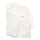 MAYORAL abito tinta unita con tulle Bianco per Neonata 2806680X BIANCO MAYORAL 