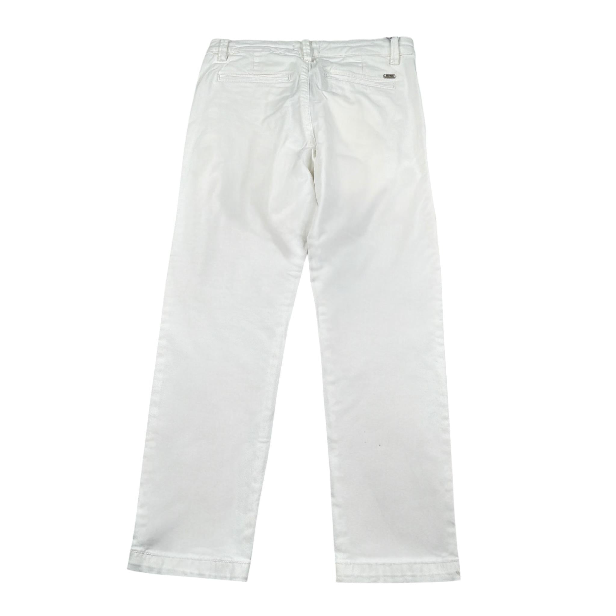 Liu Jo Pantalone tinta unita con Girovita Regolabile Bianco per Bambino QA2057 BIANCO LIU JO 