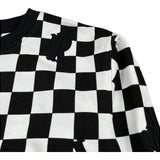 John Richmond Felpa Chiusa Girocollo Bicolore per Bambino RBP26103FE BIANCO/NERO JOHN RICHMOND 