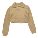 HASHSTAG FOR BOYS maglia tinta unita con colletto Beige per Bambina TBT2460 BEIGE HASHSTAG FOR BOYS 