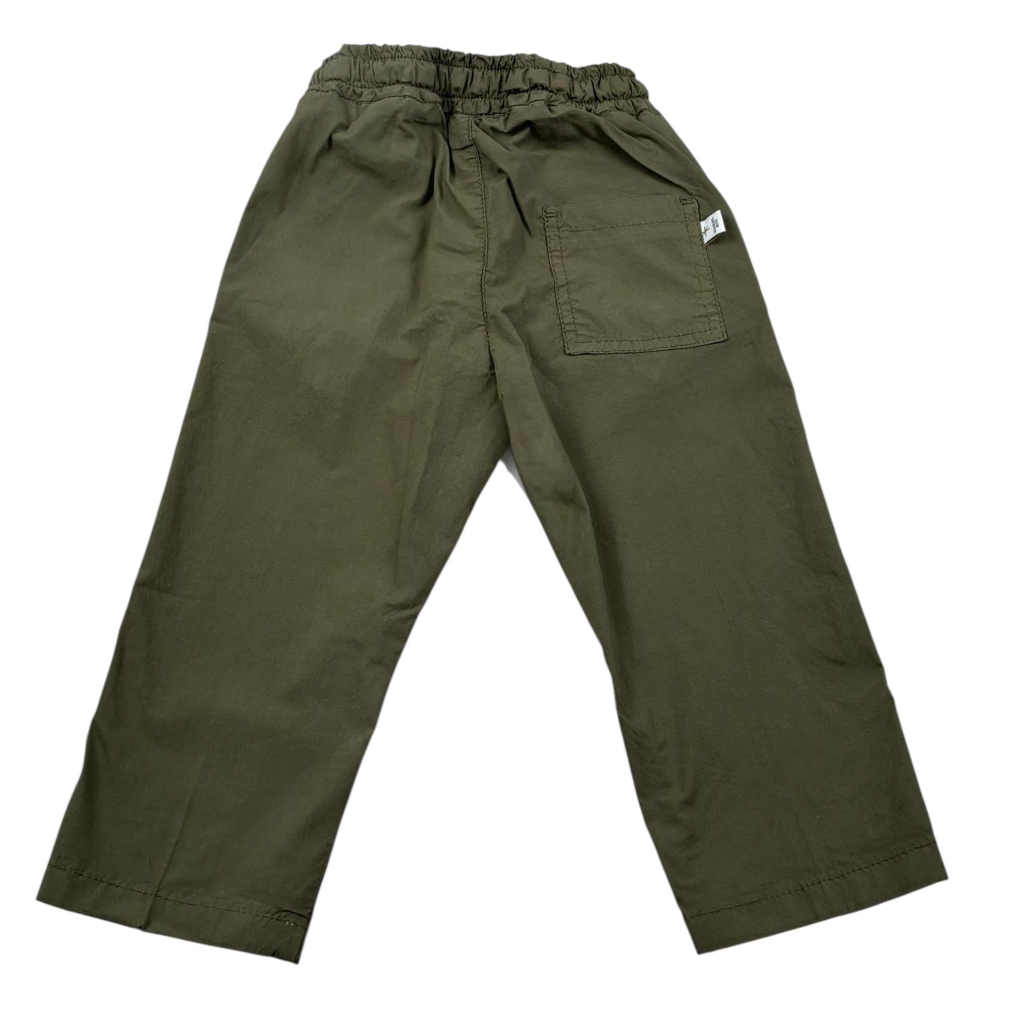 Manuel Ritz Pantalone Tinta Unit con Elastico In Vita per Neonato MR3018 VERDE MANUEL RITZ 