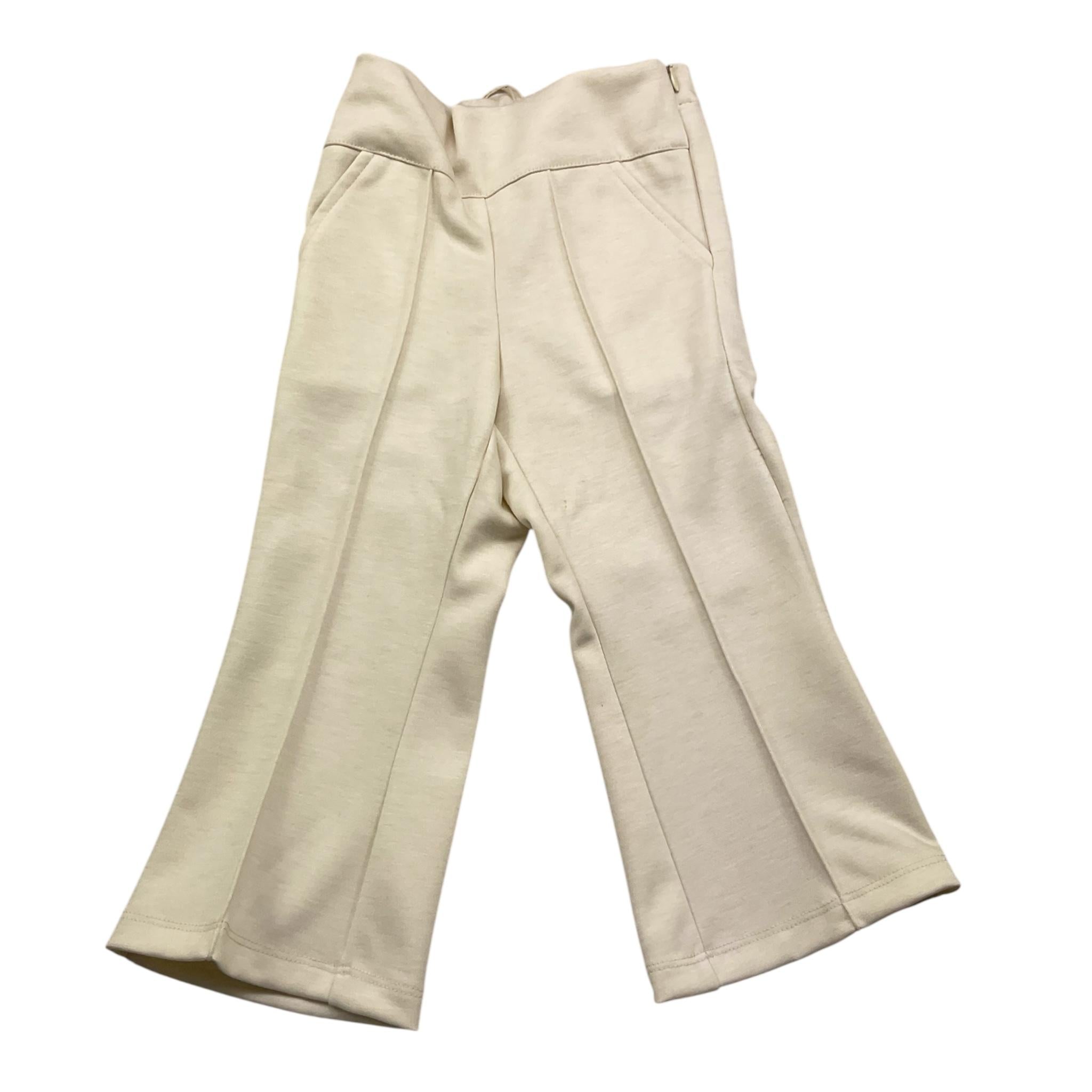 MALVI & CO pantalne tinta unita modello zampa Panna per Bambina F23M017PNWX PANNA MALVI & CO 
