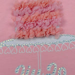 Liu Jo T-Shirt Tinta Unita con Stampa per Neonata HA4078J5003 ROSA LIU JO 