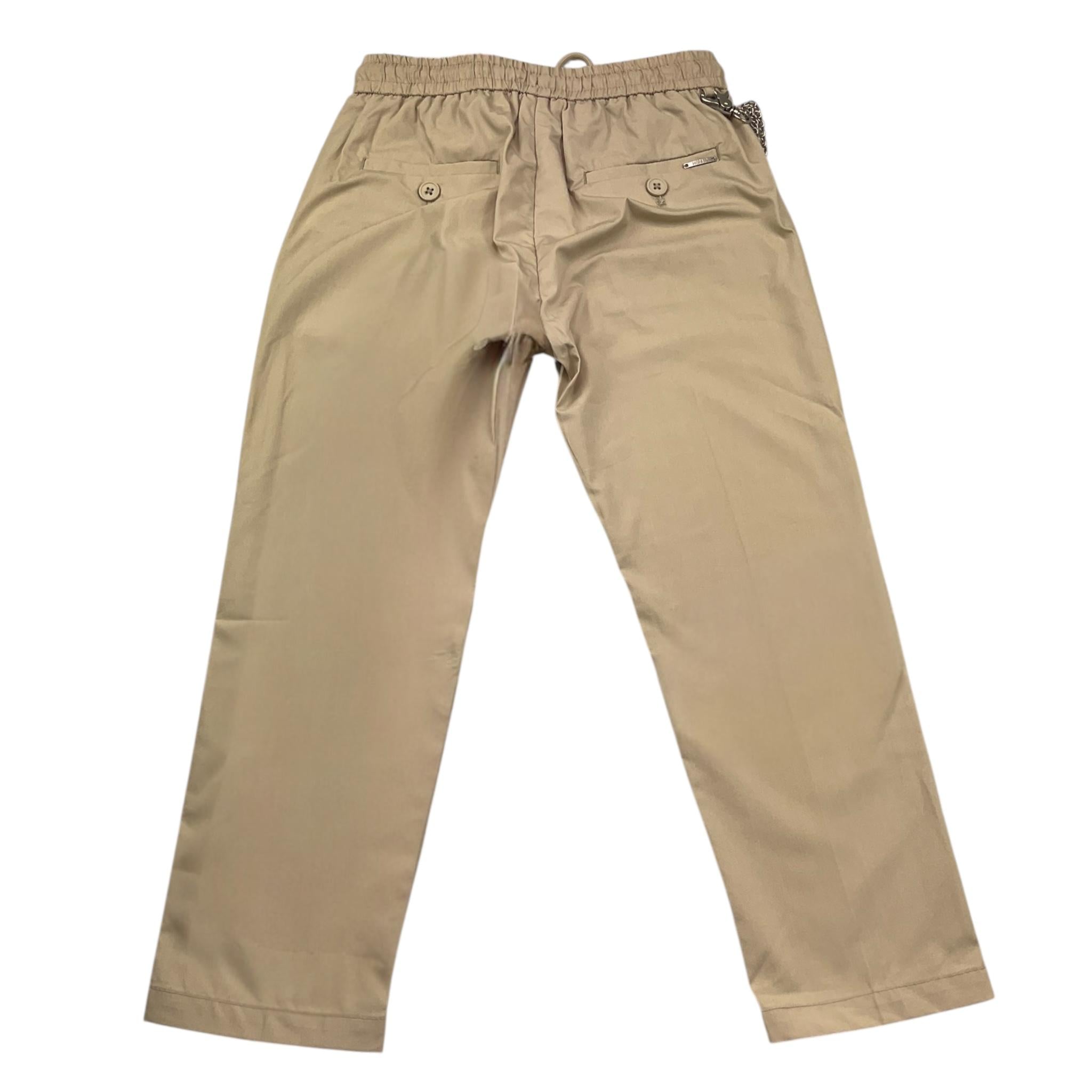 Antony Morato Pantalone Tinta Unita con Elastico In Vita per Bambino MKTR00240 BEIGE ANTONY MORATO 