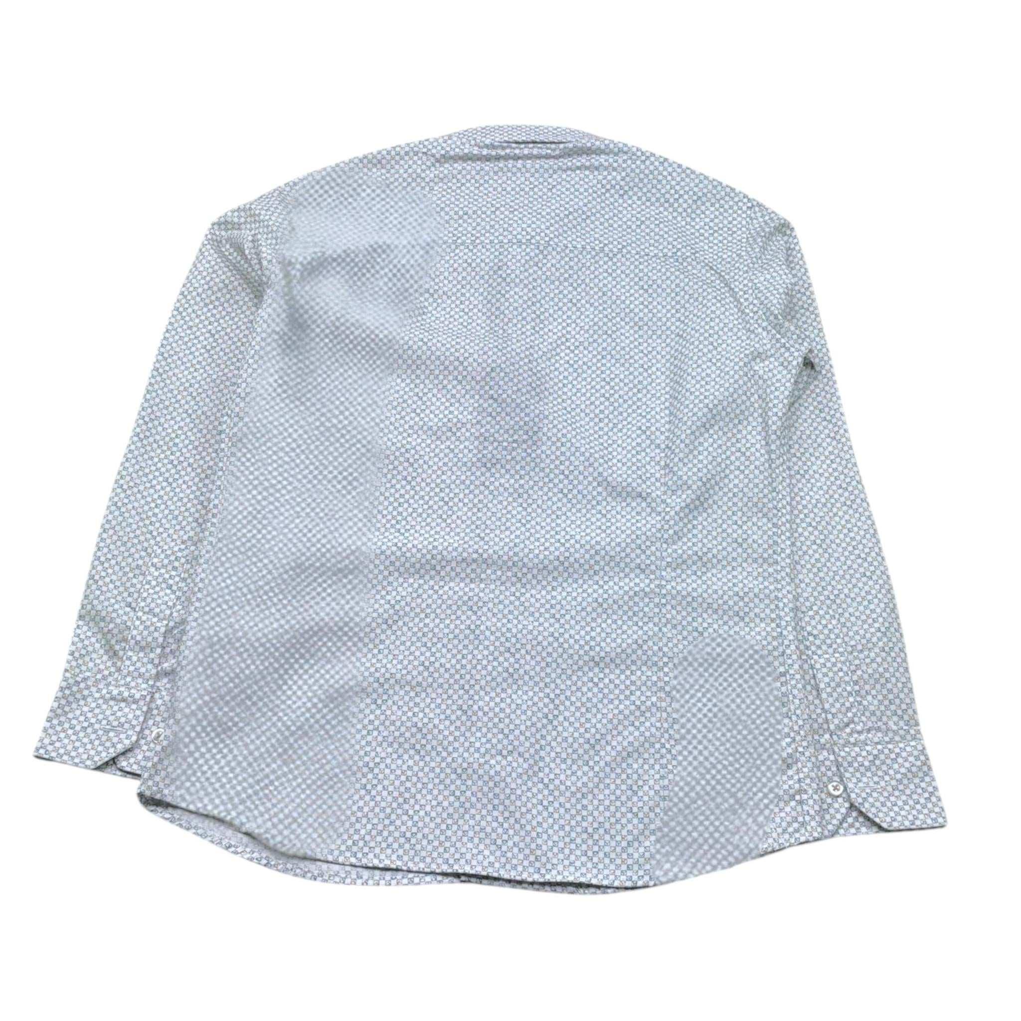 Manuel & Frank Camicia Tinta Unita con Fantasia per Bambino MF3474R BIANCO MANUEL & FRANK 