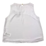 Fun &amp; Fun Schlichtes ärmelloses Shirt mit weißer Applikation für Mädchen
