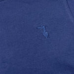 TRUSSARDI t-shirt girocoll tinta unita con stampa in contrasto Blu per Bambino TBA25081TS BLU TRUSSARDI 
