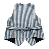 Mai'S Kids Gilet Fantasia A Righe per Bambino MAIOS BIANCO MAI'S KIDS 