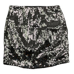 PATRIZIA PEPE gonna tinta unita paillettata Argento per Bambina 7G0122X ARGENTO PATRIZIA PEPE 