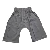 Pype Einfarbige Hose mit elastischer Taille in Grau für Babys