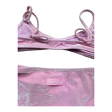 Saint Barth Costume 2 Pezzi Slip-Fascia per Bambina PALO002X ROSA SAINT BARTH 