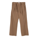 Paolo Pecora Pantalone Tinta Unita con Elastico In Vita per Bambino PP4023X MARRONE PAOLO PECORA 