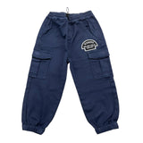 ICEBERG pantalone tinta unita con elastico in vita Blu per Bambino PTICE5301BX BLU ICEBERG 